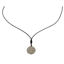 Cordão Medalha São Bento Prateado Cordão Medalha São Bento Prateado