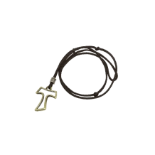 Cordão Tau Ouro Envelhecido Cordão Tau Ouro Envelhecido