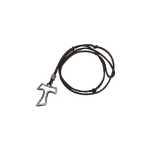 Cordão Tau Prata Envelhecida Cordão Tau Prata Envelhecida