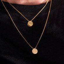 Corrente Dupla Medalha São Bento Corrente Dupla Medalha São Bento