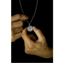 Corrente Inox Medalha das Duas Cruzes Masculina 28mm Corrente Inox Medalha das Duas Cruzes Masculina 28mm