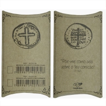 Corrente Medalha das Duas Cruzes - 28mm Corrente Medalha das Duas Cruzes - 28mm