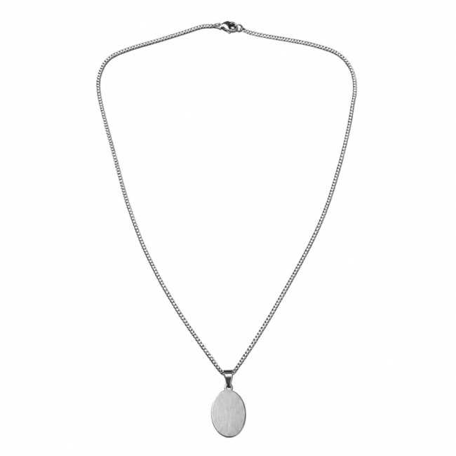 Corrente Pingente Nossa Senhora Aparecida - Inox Corrente Pingente Nossa Senhora Aparecida - Inox
