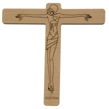 Crucifixo de Parede "Vinde, ó Deus" 20cm Crucifixo de Parede "Vinde, ó Deus" 20cm