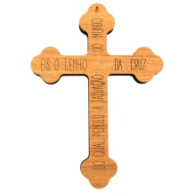 Cruz de Parede Livrai-nos do Mal