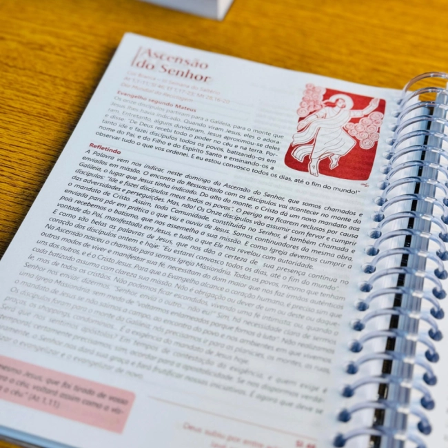 Diário Bíblico Capa Cristal Nossa Senhora de Fátima Diário Bíblico Capa Cristal Nossa Senhora de Fátima