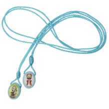 Escapulário Azul Infantil Nossa Senhora do Carmo Escapulário Azul Infantil Nossa Senhora do Carmo