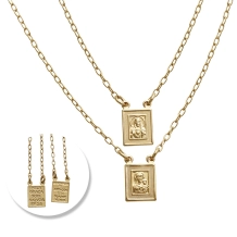 Escapulário Feminino - Semijoia Escapulário Feminino - Semijoia