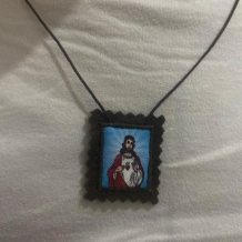 Escapulário Infantil de Tecido