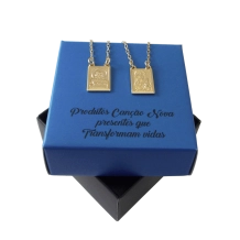 Escapulário Sagrado Coração de Jesus e Nossa Senhora do Carmo Escapulário Sagrado Coração de Jesus e Nossa Senhora do Carmo