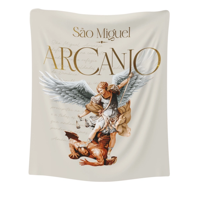 Estampa São Miguel Arcanjo