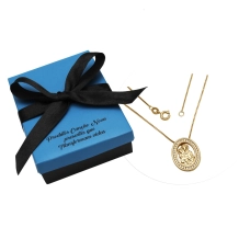 Gargantilha com Zircônia Santo Antônio - Semijoia Gargantilha com Zircônia Santo Antônio - Semijoia