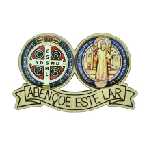 Imã de Geladeira Medalha São Bento