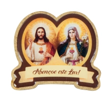 Imã Sagrado Coração de Jesus e Imaculado Coração de Maria