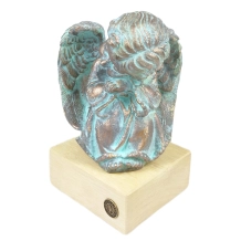 Imagem Anjo da Guarda Pettit Cor Azi - 12 cm Imagem Anjo da Guarda Pettit Cor Azi - 12 cm