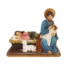 Imagem Maria Dormindo Deixamos a Mãe Descansar 15 cm de altura Imagem Maria Dormindo Deixamos a Mãe Descansar 15 cm de altura