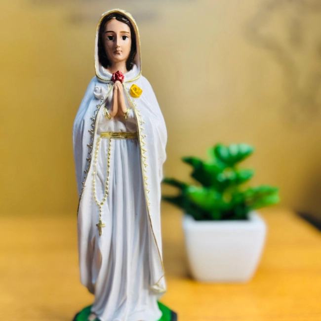 Imagem Nossa Senhora Rosa Mística - 20 cm Imagem Nossa Senhora Rosa Mística - 20 cm