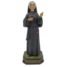 Imagem Resina Nacional Santa Faustina 20cm Imagem Resina Nacional Santa Faustina 20cm