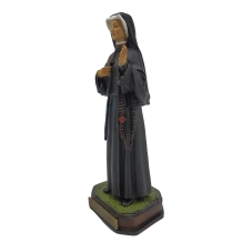 Imagem Resina Nacional Santa Faustina 20cm Imagem Resina Nacional Santa Faustina 20cm