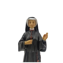 Imagem Resina Nacional Santa Faustina 20cm Imagem Resina Nacional Santa Faustina 20cm