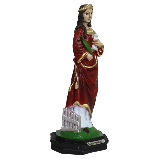 Imagem Santa Cecília - 20 cm Imagem Santa Cecília - 20 cm