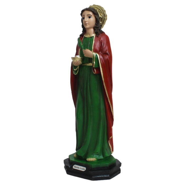Imagem Santa Luzia - 20 cm Imagem Santa Luzia - 20 cm