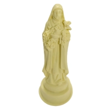 Imagem Santa Teresinha Marfim - 10cm