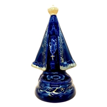 Incensário Nossa Senhora Aparecida - Azul Incensário Nossa Senhora Aparecida - Azul