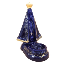 Incensário Nossa Senhora Aparecida - Azul Incensário Nossa Senhora Aparecida - Azul
