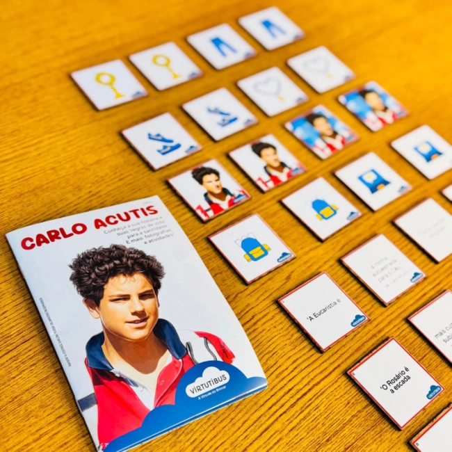 Jogo da Memória - São Carlo Acutis Jogo da Memória - São Carlo Acutis