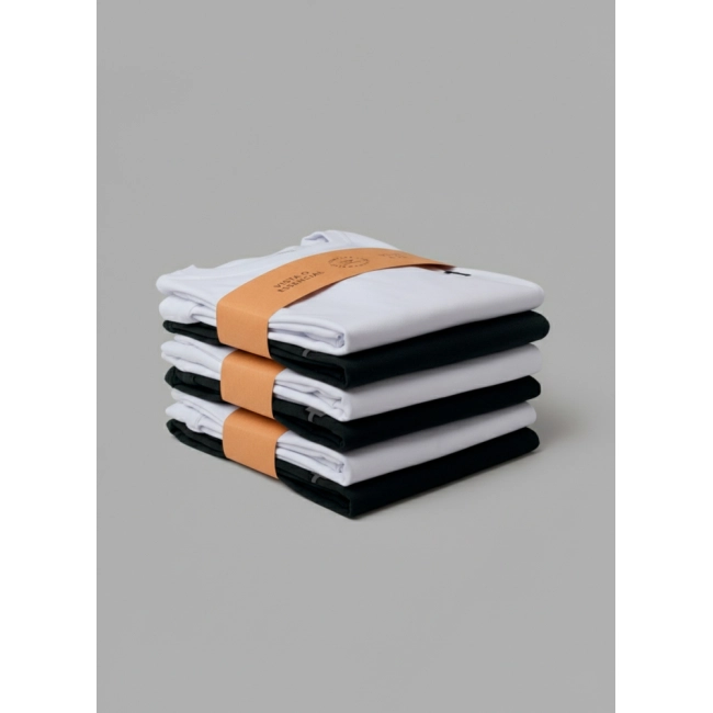 Kit Camisetas com Cruz Estampada Kit Camisetas com Cruz Estampada