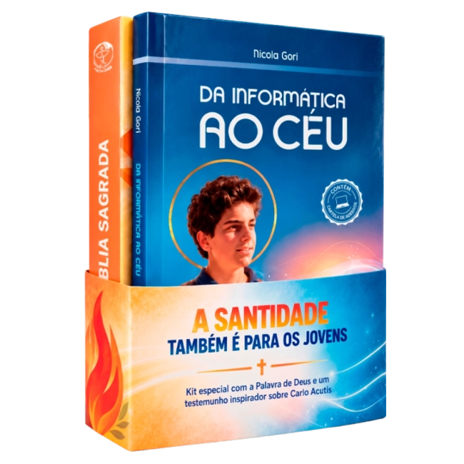 Kit Carlo Acutis - A Santidade também é para os Jovens