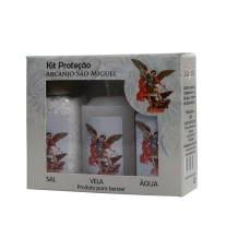 Kit Água, Vela e Sal - São Miguel Kit Água, Vela e Sal - São Miguel