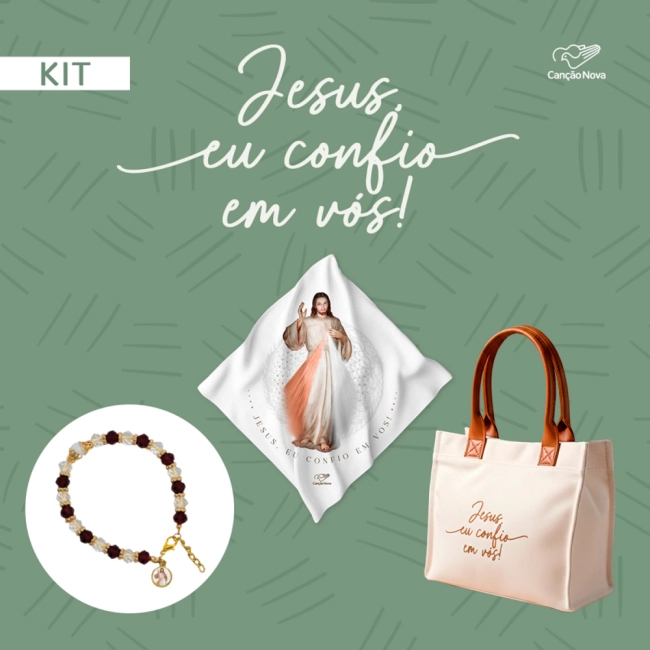Kit Jesus Eu Confio em Vós