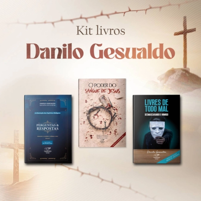 Kit Livros Danilo Gesualdo Kit Livros Danilo Gesualdo