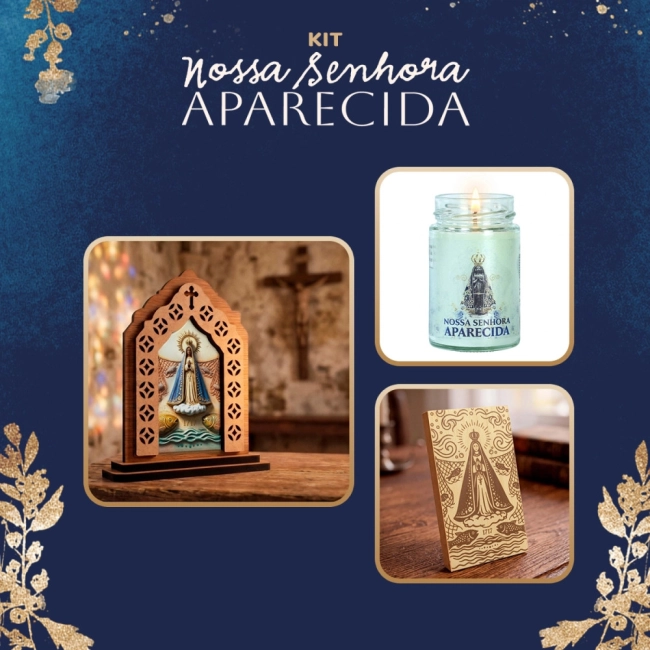 Kit Nossa Senhora Aparecida