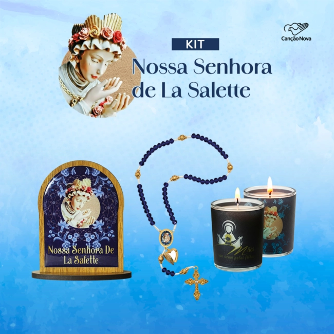 Kit Nossa Senhora de La Salette