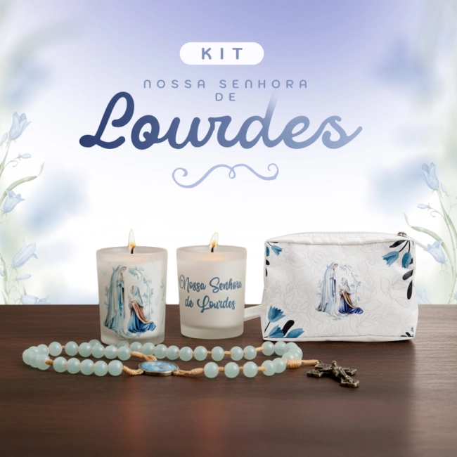 Kit Nossa Senhora de Lourdes