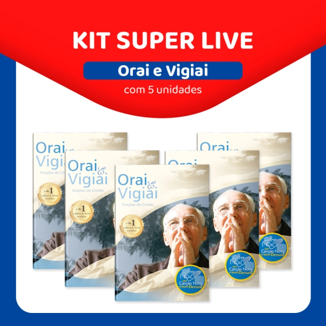 Kit Orai e Vigiai - Com 5 Kit Orai e Vigiai - Com 5