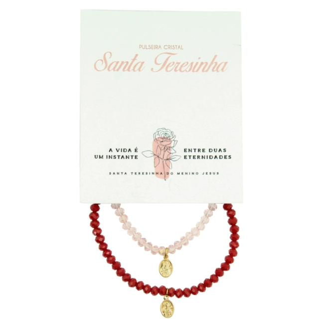 Kit Pulseira Santa Teresinha Kit Pulseira Santa Teresinha