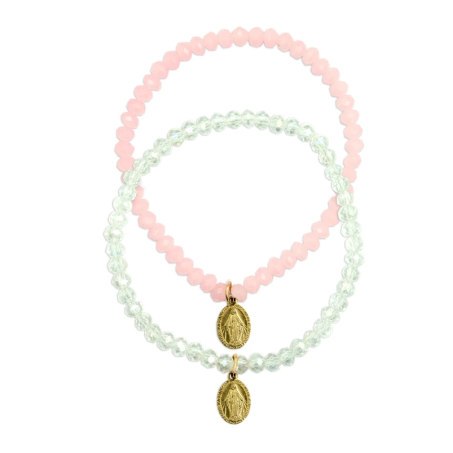 Kit Pulseiras Nossa Senhora das Graças Kit Pulseiras Nossa Senhora das Graças