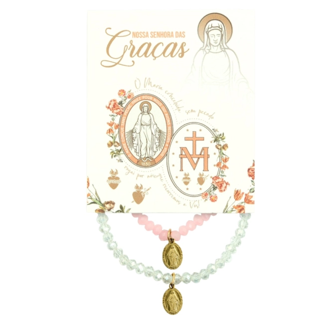 Kit Pulseiras Nossa Senhora das Graças Kit Pulseiras Nossa Senhora das Graças