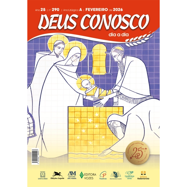 Liturgia Diária Deus Conosco - Fevereiro 2026 (Letra Grande)