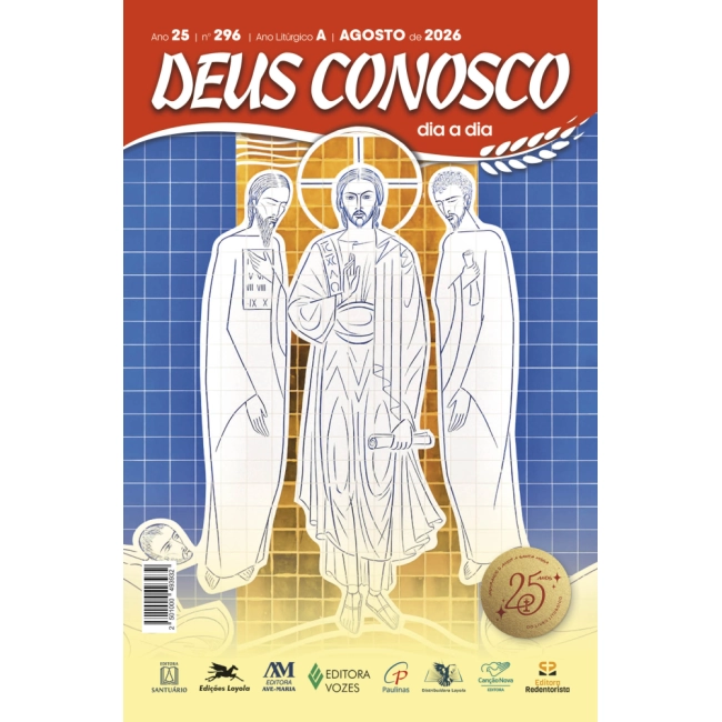 Liturgia Diária Deus Conosco (Letra Grande) - Agosto 2026 Liturgia Diária Deus Conosco (Letra Grande) - Agosto 2026