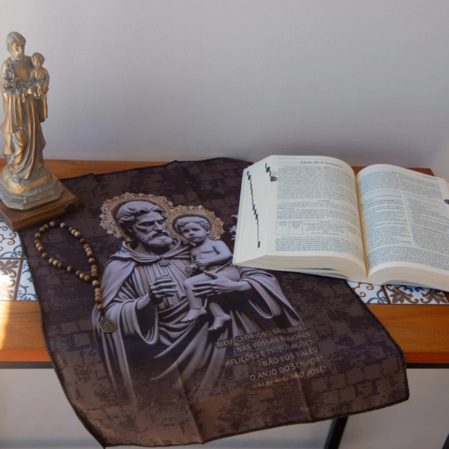 Livreto de São José com Manto