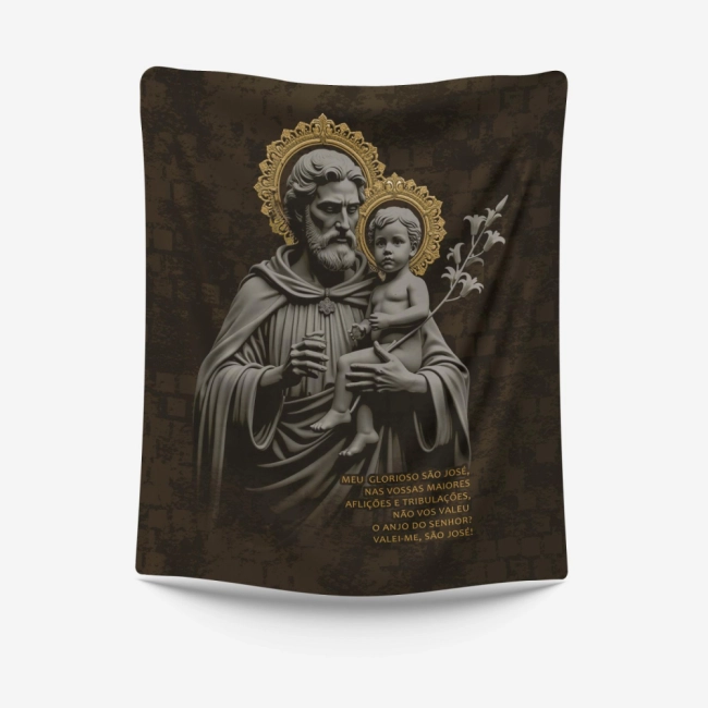 Livreto de São José com Manto Livreto de São José com Manto