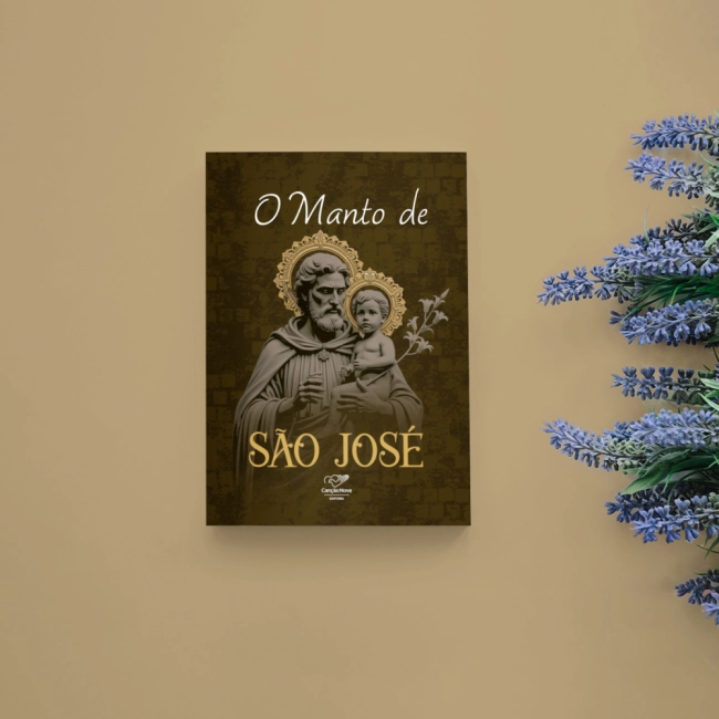 Livreto de São José com Manto Livreto de São José com Manto