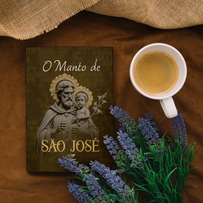 Livreto de São José com Manto Livreto de São José com Manto