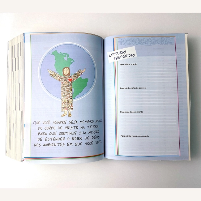 Livro Bíblia Católica do Jovem - Ave Maria