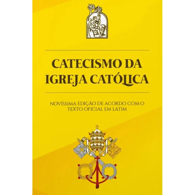 Livro Catecismo da Igreja Católica - Pequeno - Edição Luxo